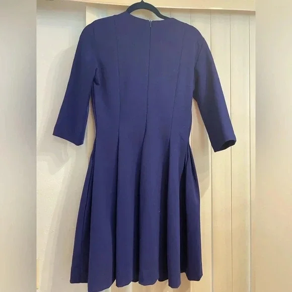 *Like New* Vintage Gap Designed Crafted Pleat Dress Knee Length w/ pocke… - Picture 3 of 4